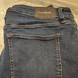 Express Mens Jeans 31x32 Straight Leg